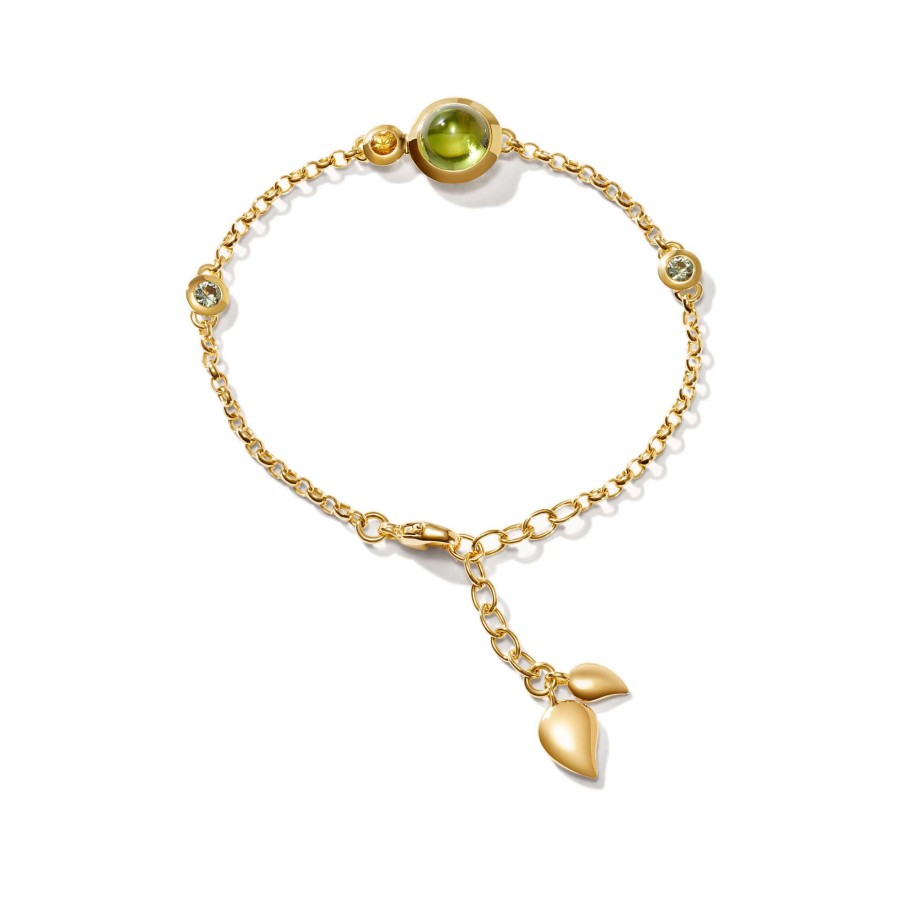 Bouton Armband Mini Chain 'Rainforest' Small/Medium | Tamara Comolli Best